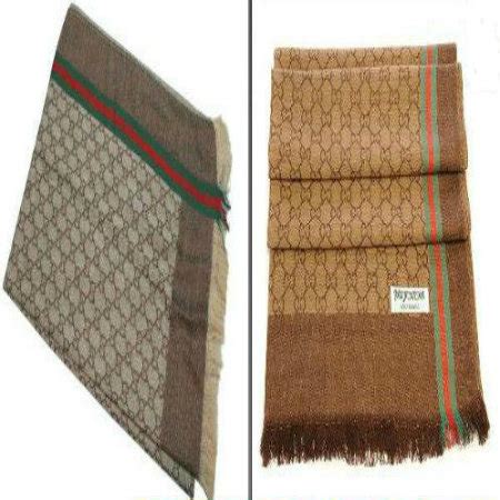 gucci scarf real vs fake|how to authenticate gucci scarf.